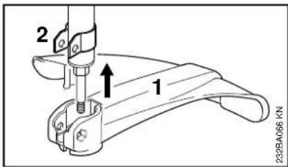 STIHL FS 50 - Schutzvorrichtungen anbauen - 1
