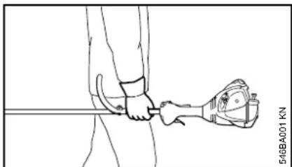 STIHL FS 50 - Trasporto dell'apparecchiatura a motore - 1