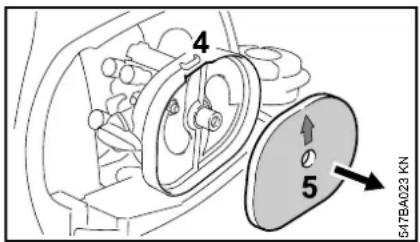 STIHL FS 50 - Luchtfilter reinigen - 2