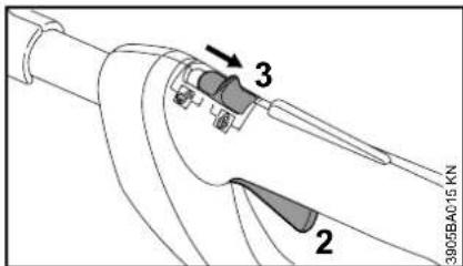 STIHL FSA 85 - Arrêt du dispositif - 2