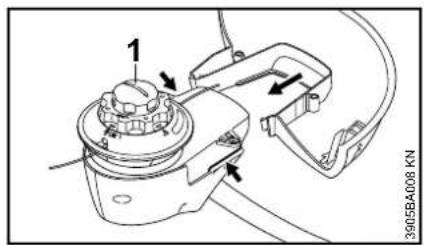 STIHL FSA 85 - Réglage de la poignée en forme d'étrier - 4