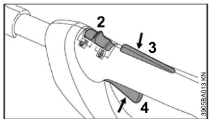 STIHL FSA 85 - Mise en marche - 2