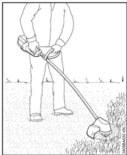 STIHL FSA 85 - Utilisation - 1