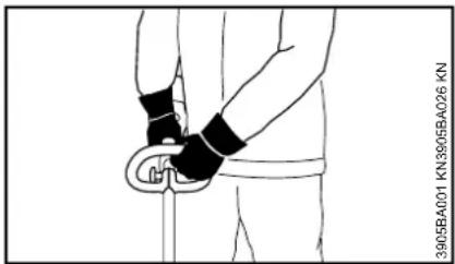 STIHL FSA 85 - Pour les droitiers - 1