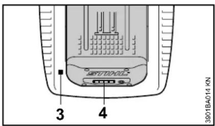 STIHL FSA 85 - Charging the Battery - 2