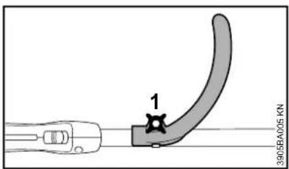 STIHL FSA 85 - Réglage de la poignée en forme d'étrier - 1