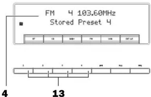 Teufel Kombo 500S - Uniquement FM : enregistrer automatiquement la station - 1