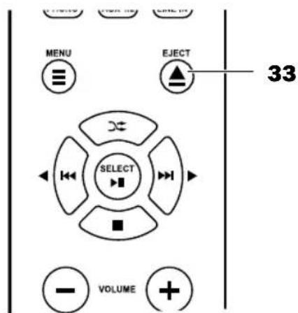 Teufel Kombo 500S - Éjecter le disque - 1