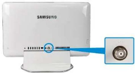 SAMSUNG DP505A2GIEXP - Branchement de l'antenne TV - 1