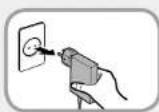 SAMSUNG DP505A2GIEXP - Précautions à prendre lors de l'utilisation de l'adaptateur CA - 3