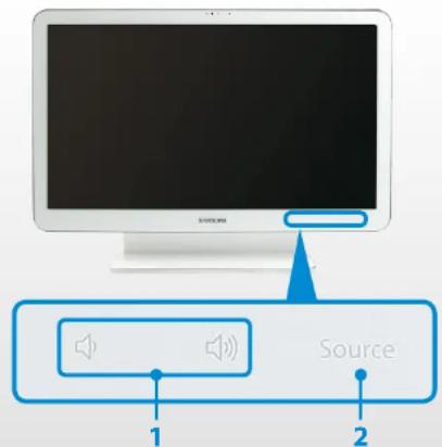 SAMSUNG DP505A2GIEXP - Boutons tactiles (pour les modèles correspondants uniquement) - 1
