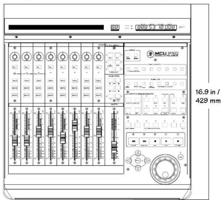 MACKIE MCU XT Pro - Détail légal - 1