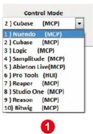 icon QCon Pro X - Affectation de messages MIDI en mode défini par l'utilisateur en utilisant iMap™ - 4