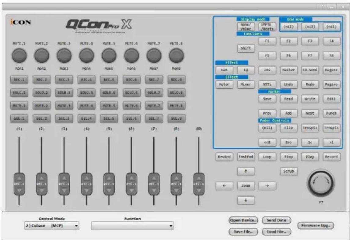 icon QCon Pro X - Affectation de messages MIDI en mode défini par l'utilisateur en utilisant iMap™ - 1