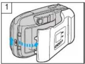 OLYMPUS Stylus 100 wide - DE VERSCHILLENDE ONDERDELEN - 1