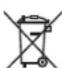 GARDENA THS 4218V P4A - Odlaganje baterija u otpad: - 1