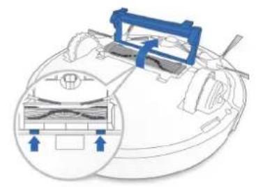 ECOVACS Deebot 900 - Recipiente para el polvo y filtros - 1