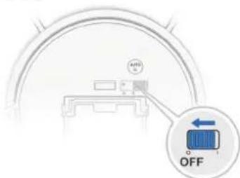 ECOVACS Deebot 900 - Mise hors tension - 1