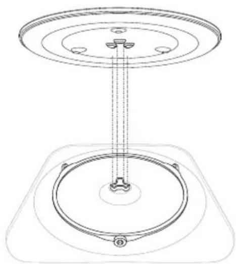 BREVILLE the Quick Touch Compact BMO625 - ASSEMBLING THE GLASS TURNTABLE - 1