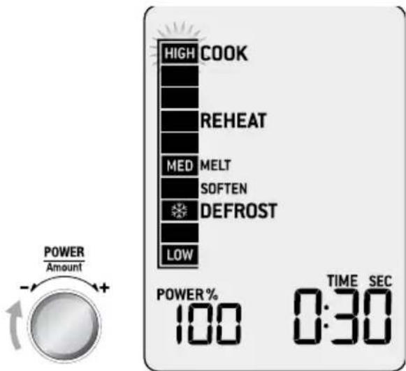 BREVILLE the Quick Touch Compact BMO625 - Turning The POWER Dial - 1
