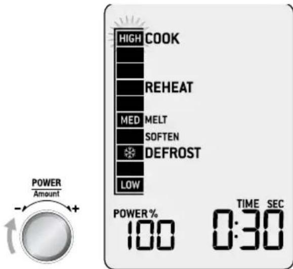 BREVILLE the Quick Touch Compact BMO625 - Tourner le cadran puissance - 1