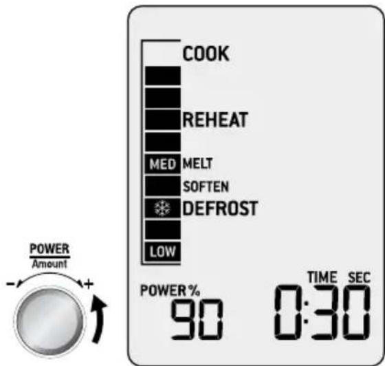 BREVILLE the Quick Touch Compact BMO625 - Tourner le cadran puissance - 3