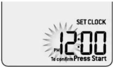 BREVILLE the Quick Touch Compact BMO625 - Setting The Clock - 12 Hour Clock Display - 4