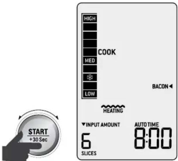 BREVILLE the Quick Touch Crisp BMO700 - Sélectionner un réglage de CUISSON - 5