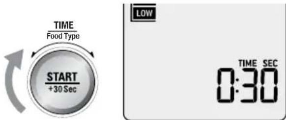 BREVILLE the Quick Touch Crisp BMO700 - Turning the TIME Dial - 1