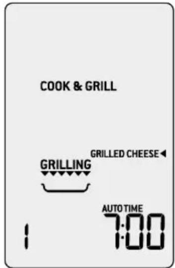 BREVILLE the Quick Touch Crisp BMO700 - Délectionner un réglage de CUISSON & GRILLAGE - 8