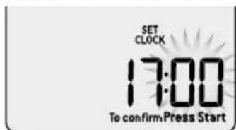 BREVILLE the Quick Touch Crisp BMO700 - Régler l'horloge - Affichage sur 24 heures - 6