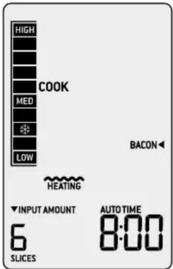BREVILLE the Quick Touch Crisp BMO700 - Setting a COOK setting - 6