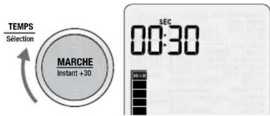 BREVILLE The Combi Wave 3 in 1 BMO870 - Tourner le cadran TEMPS - 1
