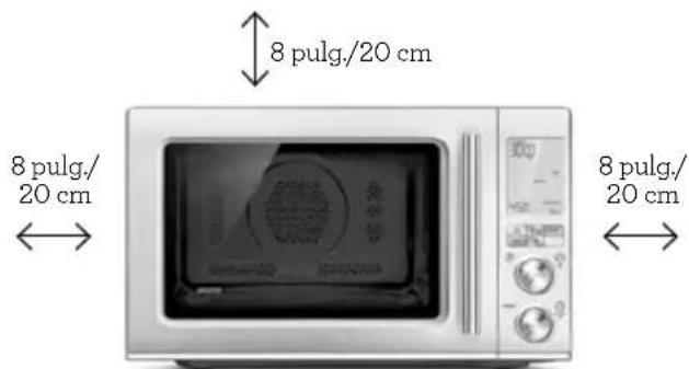 BREVILLE The Combi Wave 3 in 1 BMO870 - INSTALLACION Y ENCENDIDO DEL HORNO DE MICROONDAS - 1