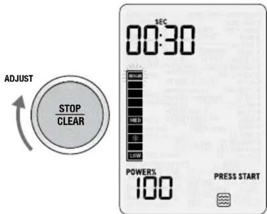 BREVILLE The Combi Wave 3 in 1 BMO870 - El selector ADJUST - 1