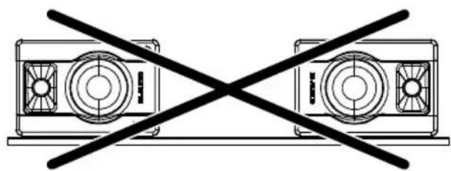 M-AUDIO BX3 - Orientation des haut-parleurs - 1