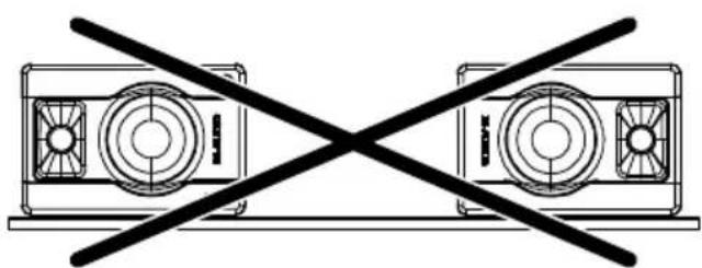 M-AUDIO BX3 - Orientamento degli altoparanti - 1