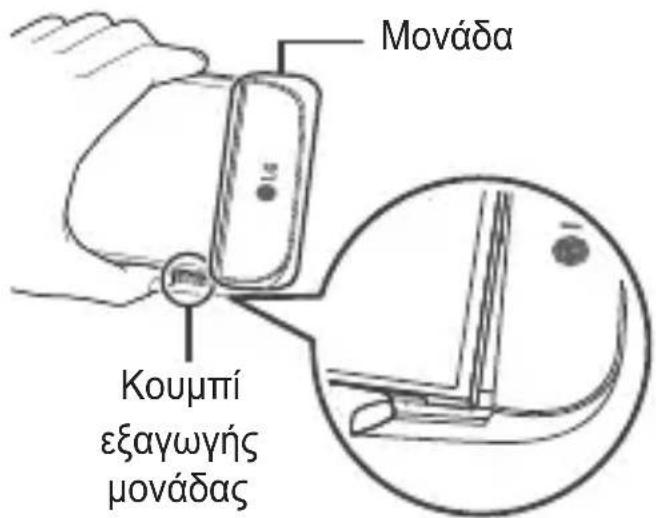 LG CBG700 - Αφαίρεση της μπαταρίας - 1