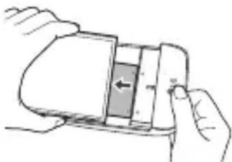LG CBG700 - Inserting the Battery - 2