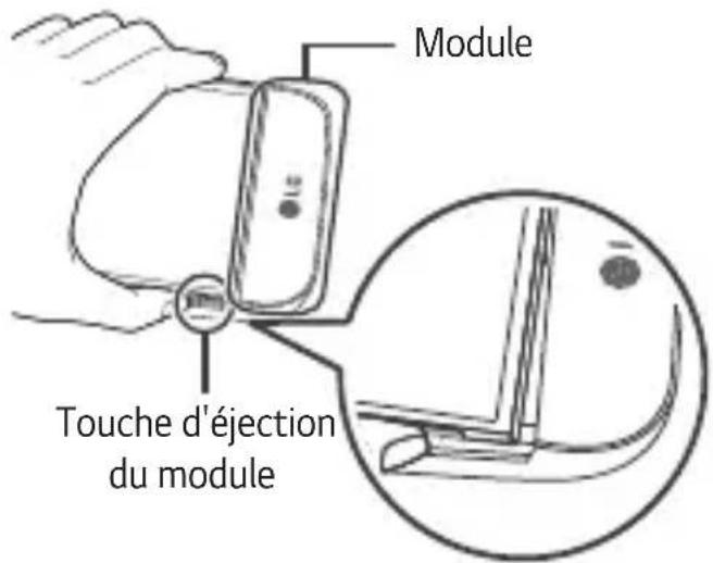 LG CBG700 - Retrait de la batterie - 1