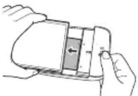 LG CBG700 - Introducerea bateriei - 2