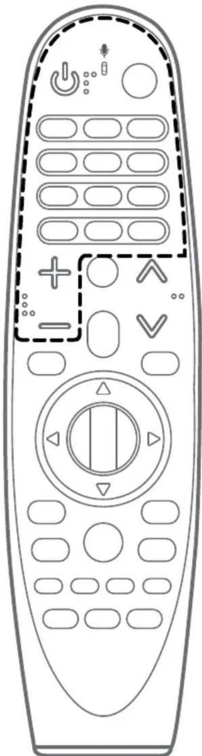 LG ANMR18HA - Description de la télécommande - 1