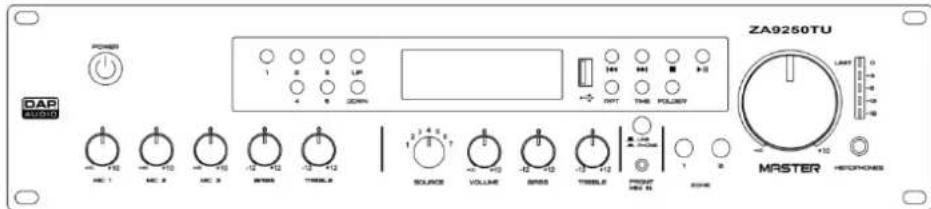 DAP-Audio ZA9120TU - Le contenu expédié comprend : - 1