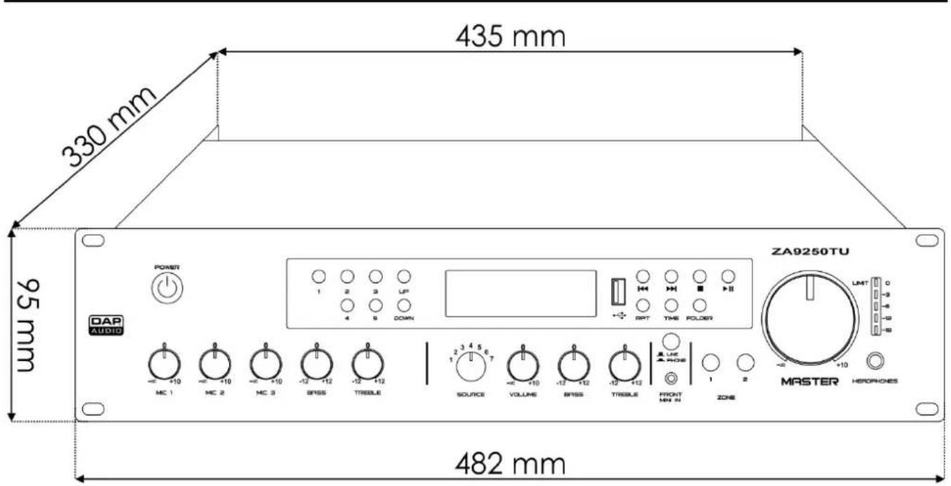 DAP-Audio ZA9120TU - Général - 2