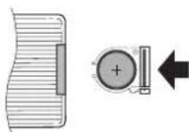 SYLVANIA SDVD9020 - Insert the battery - 2