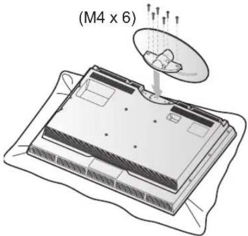 LG 42CM540 - 底座安装 - 2