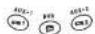 RCA RCR815 - Programming the AUX or DVR-AUX Key - 1