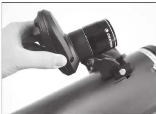 CELESTRON StarSense - FISSAGGIO DELLA FOTOCAMERA   STARSENSE AL TELESCOPIO - 6