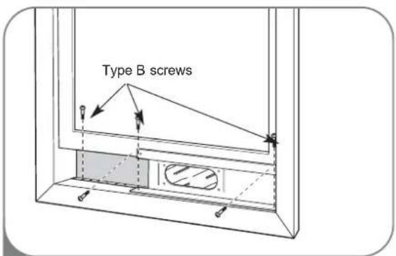 LG GP120CE - INSTALLATION IN VERTICAL SLIDING WINDOWS - 3