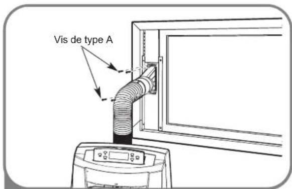 LG GP120CE - INSTALLATION DANS LES FENÊTRES COULISSANT HORIZONTALEMENT - 2